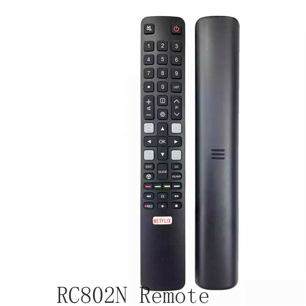 TCL Remote RC802N ARC802N YUI1 for TCL TV 65C2US 75C2US 43P20US NETFLIX