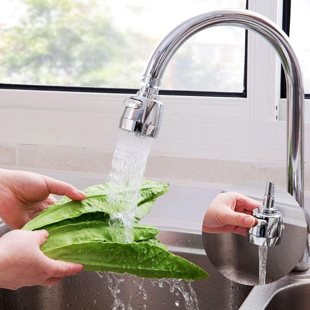 360° Rotatable Saving Kitchen faucet Spray Sprayer Sink Tap Head Filter Water