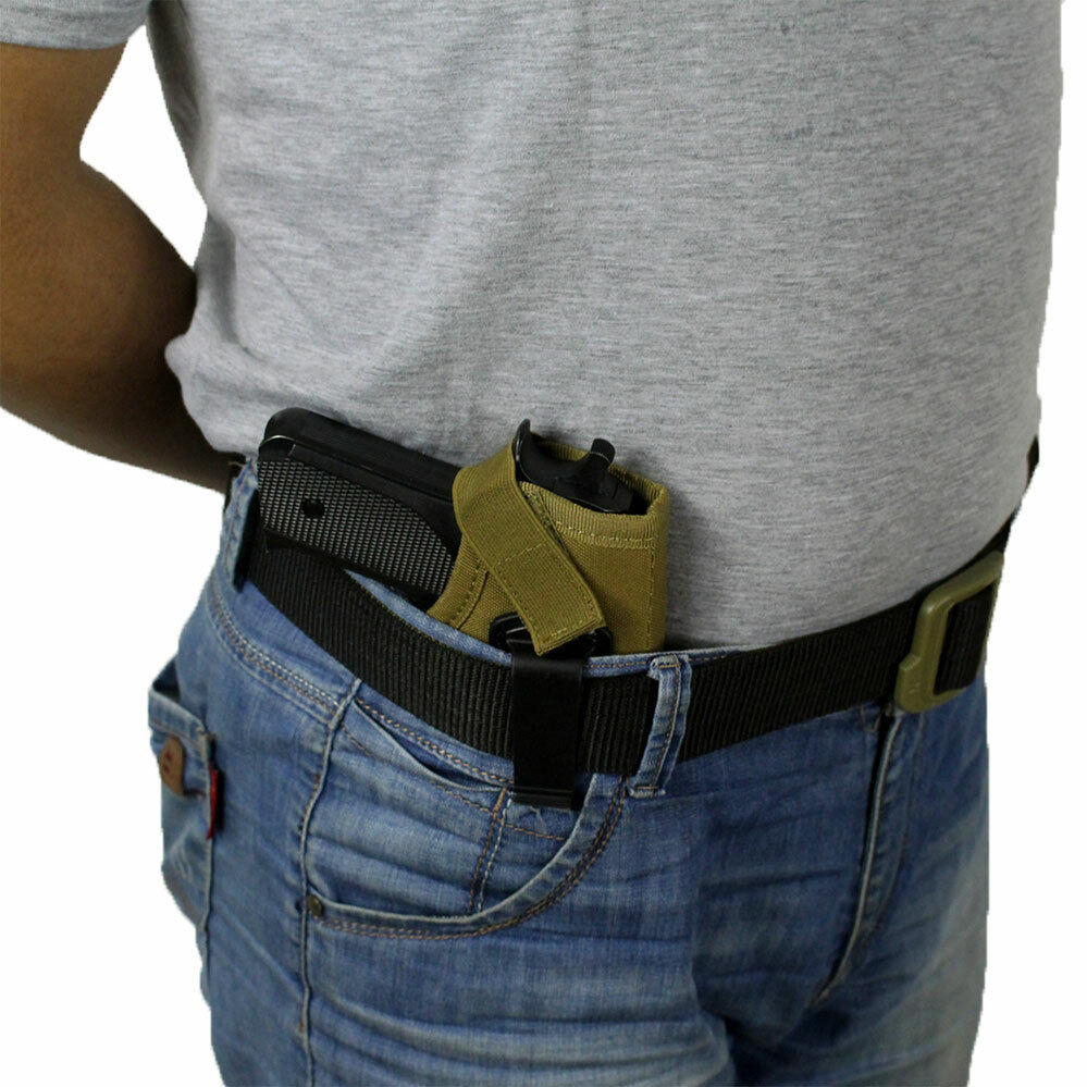 Military Police Gun Waist Belt Concealed Carry Hold Pistol Holster Army Tactical