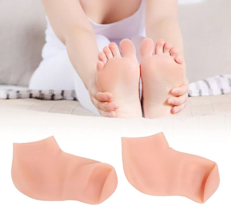 1 Pair Foot Care Socks Spa Silicone Moisturizing Gel Anti Cracking Anti Skid