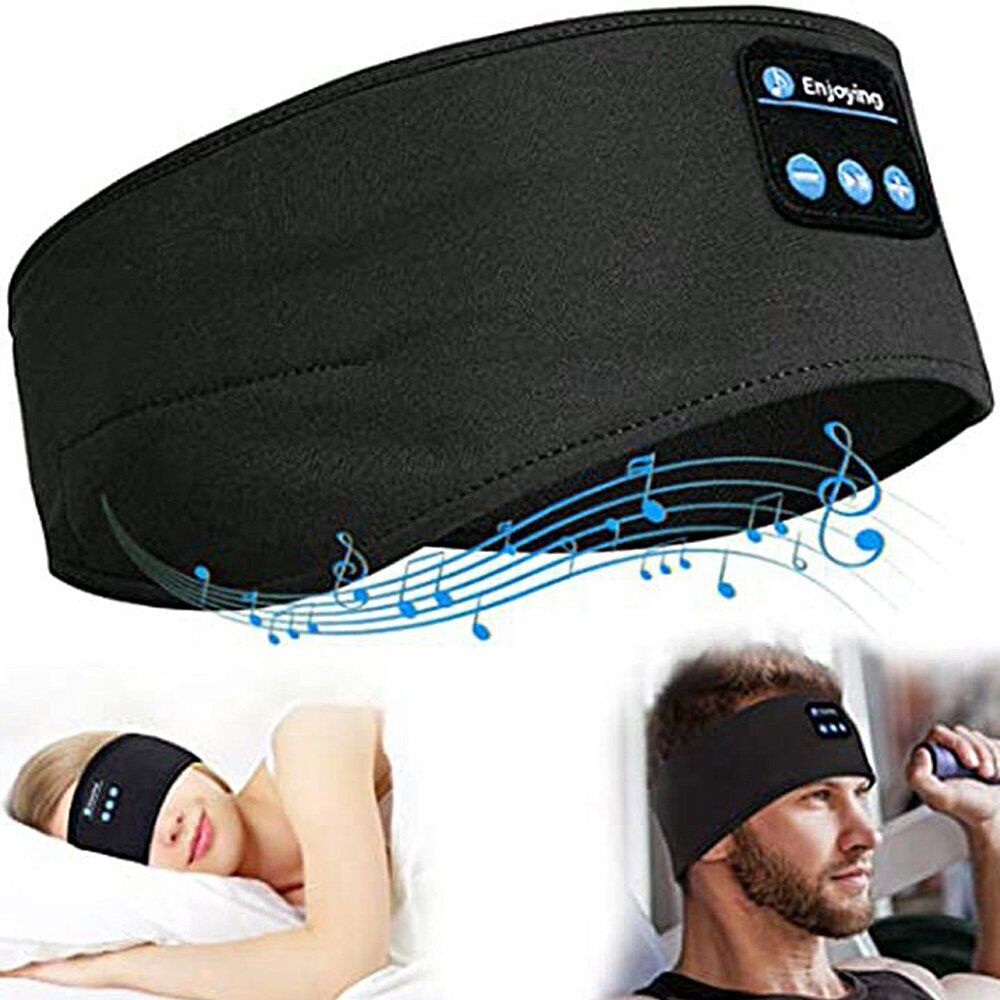 Wireless Bluetooth 5.0 Stereo Eye Mask Headphones Earphone Sleep Music Headband