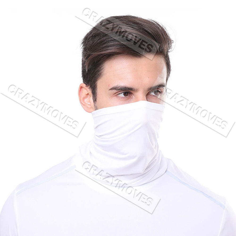 UV Protection Cycling Scarf Half Face Mask Balaclava Motorcycle Neck Cover