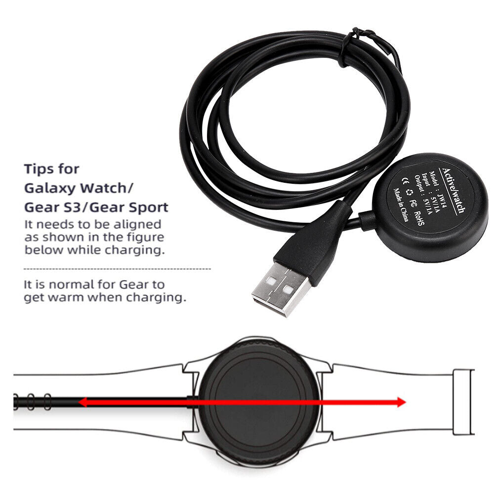 USB Charger Wireless Charger Replacements for Samsung Galaxy Watch 4 Smart Watch