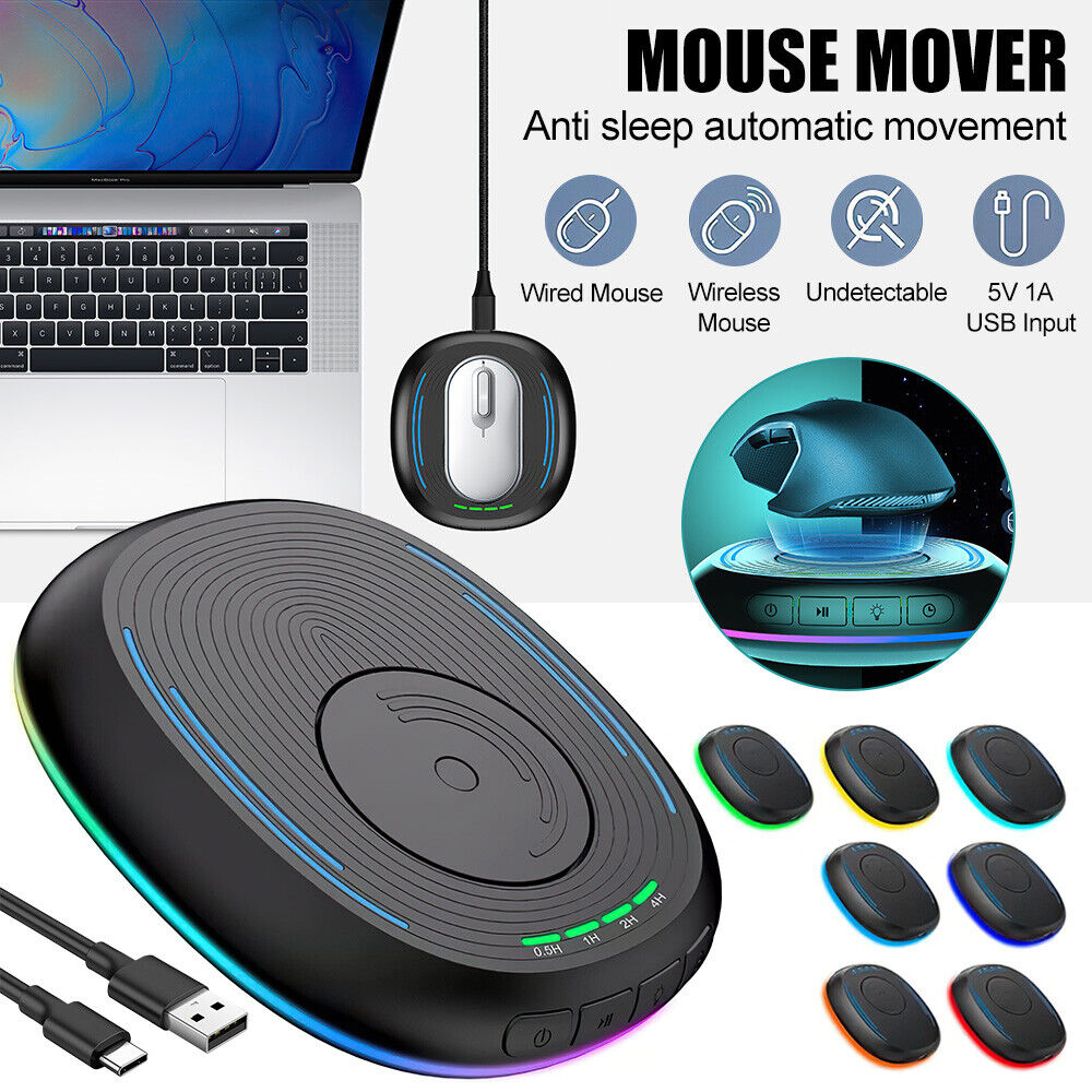 Not Detectable with Timer Mouse Mover Mechanically Mouse Mouse Jiggler Jiggler