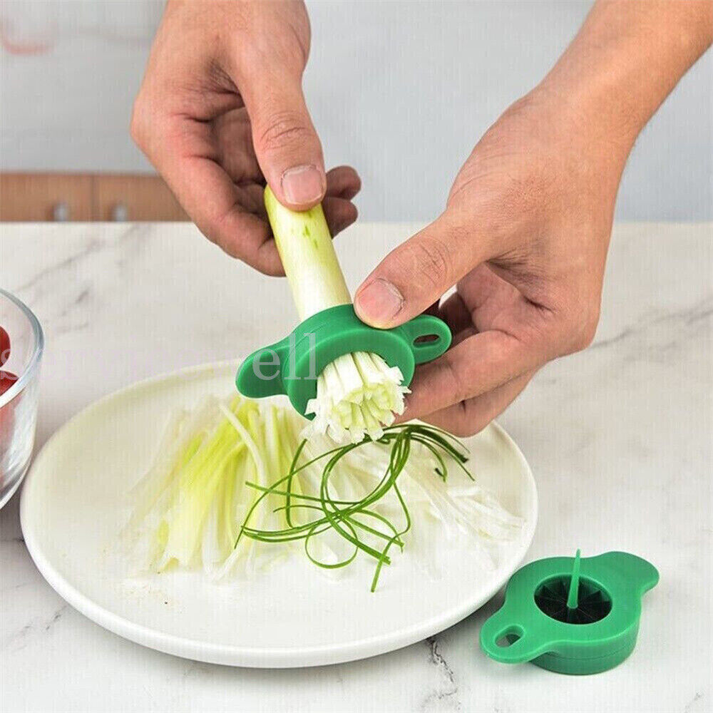 Onion Fruit Vegetable Scallion Cutter Shred Silk Chopped Slicer