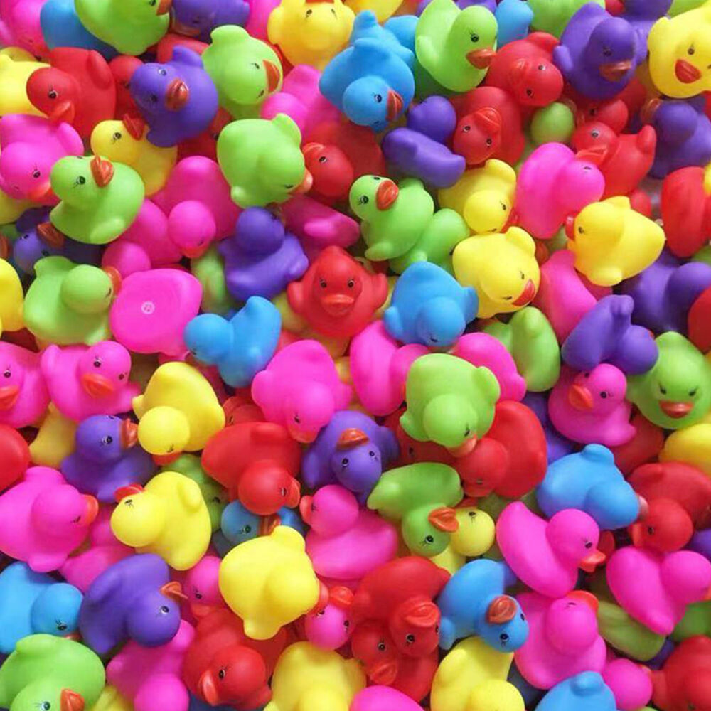 Rubber Ducks in Bulk,Assortment Duckies for Ducking Floater Duck Bath Toys