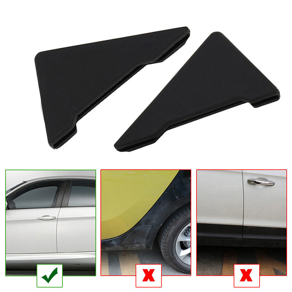 2x Car Door Corner Protector Bumper Guard Cover Anti-Scratch Sticker Accessories