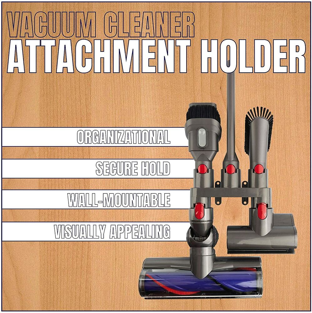 Wall Mount Brush Attachment Accessory Organizer Holder For Dyson V7 V8 V10 V11