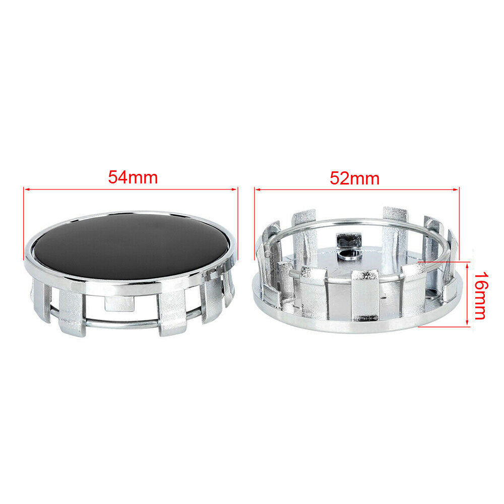 54mm 9 Lugs Car Exterior Accessories Wheel Tyre Center Hub Cap Cover Universal