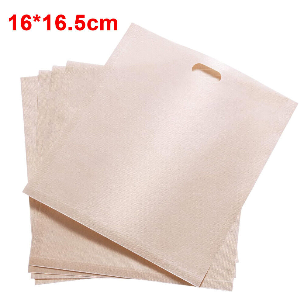 30PCS Reusable Toaster Bag Gluten Free Bread Bag Sandwich Pouch Bread Pocket