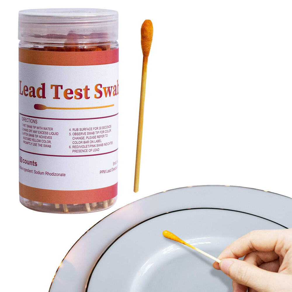 30Pcs Test Swabs Lead Paint Test Kit Instant Lead Test Kit Quick Results