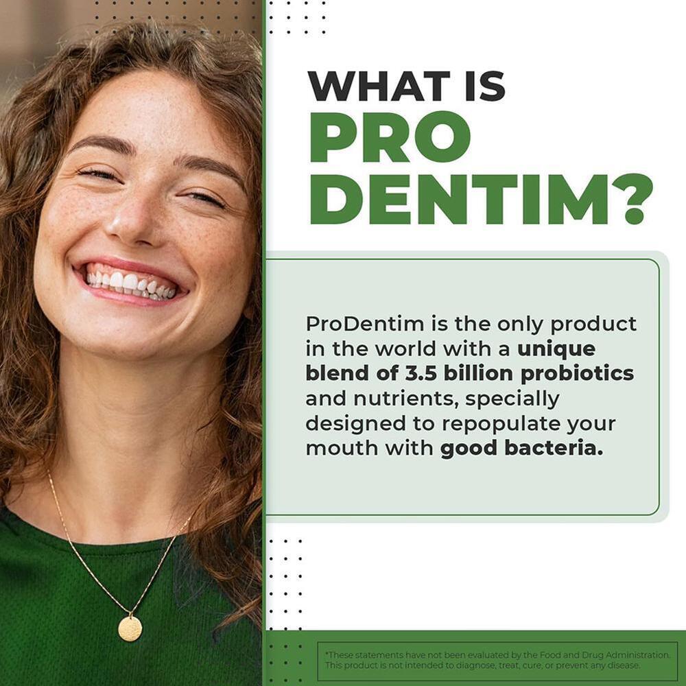 ProDentim - Advanced Oral Probiotics Formula, Improve Teeth Gums Bad Breath