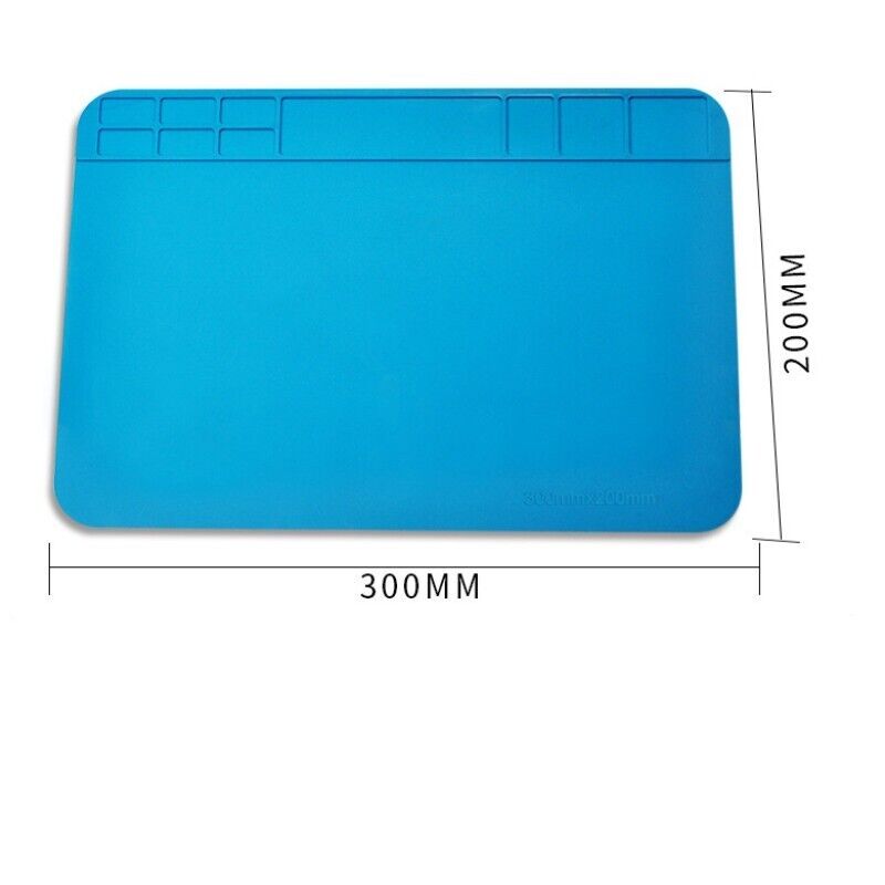 Small Electronics Repair Mat 20*30cm (JS14) Silicone Soldering Pad Work Station