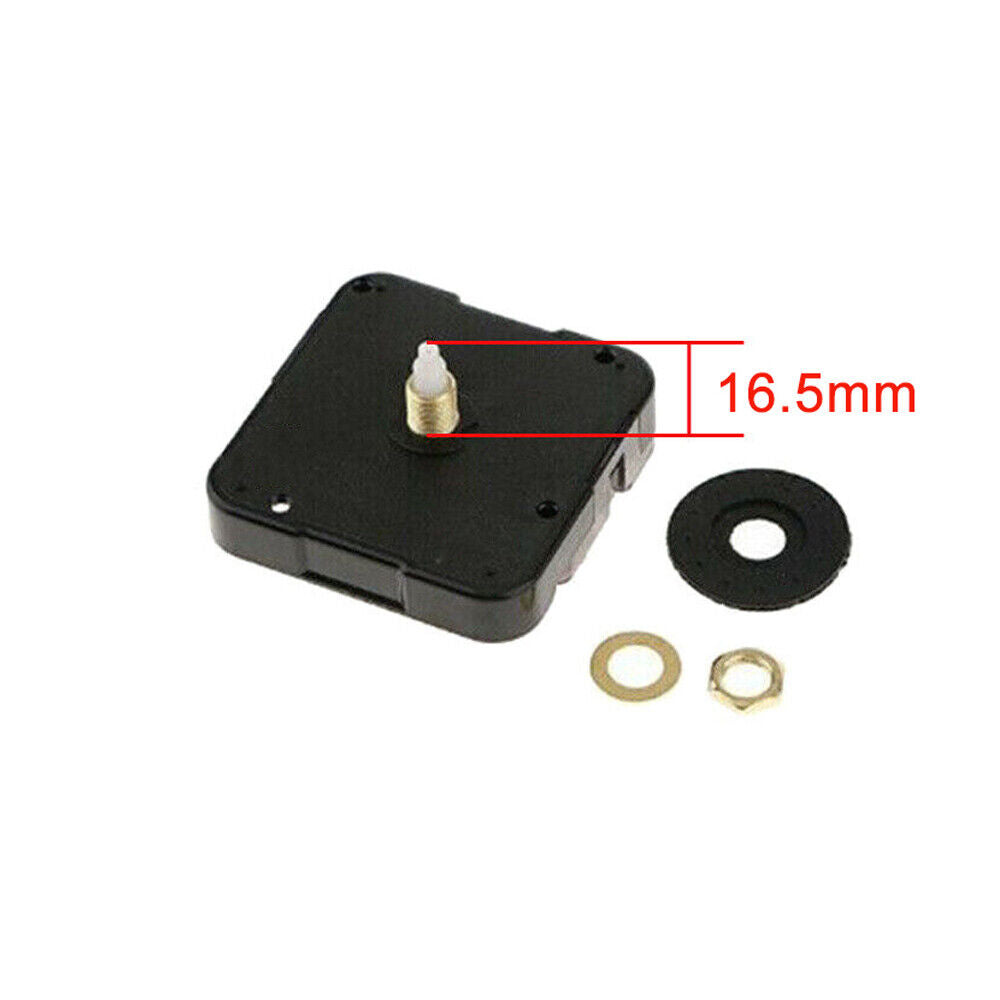 Silent DIY Quartz Movement Wall Clock Motor Mechanism Long Spindle Repair Kit