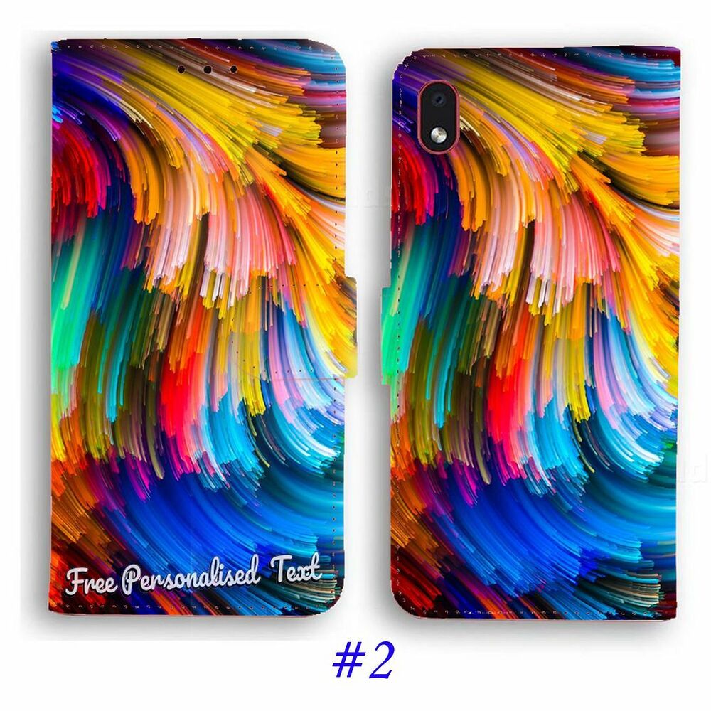 Personalised Text Wallet Phone Cover For Google Pixel 8 7 6 Pro 5 4 4A 3 3A 2 XL