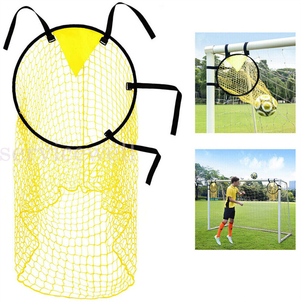 Football Net Outdoor Garden Football Goal Net Trainer Rebounder Soccer Ball