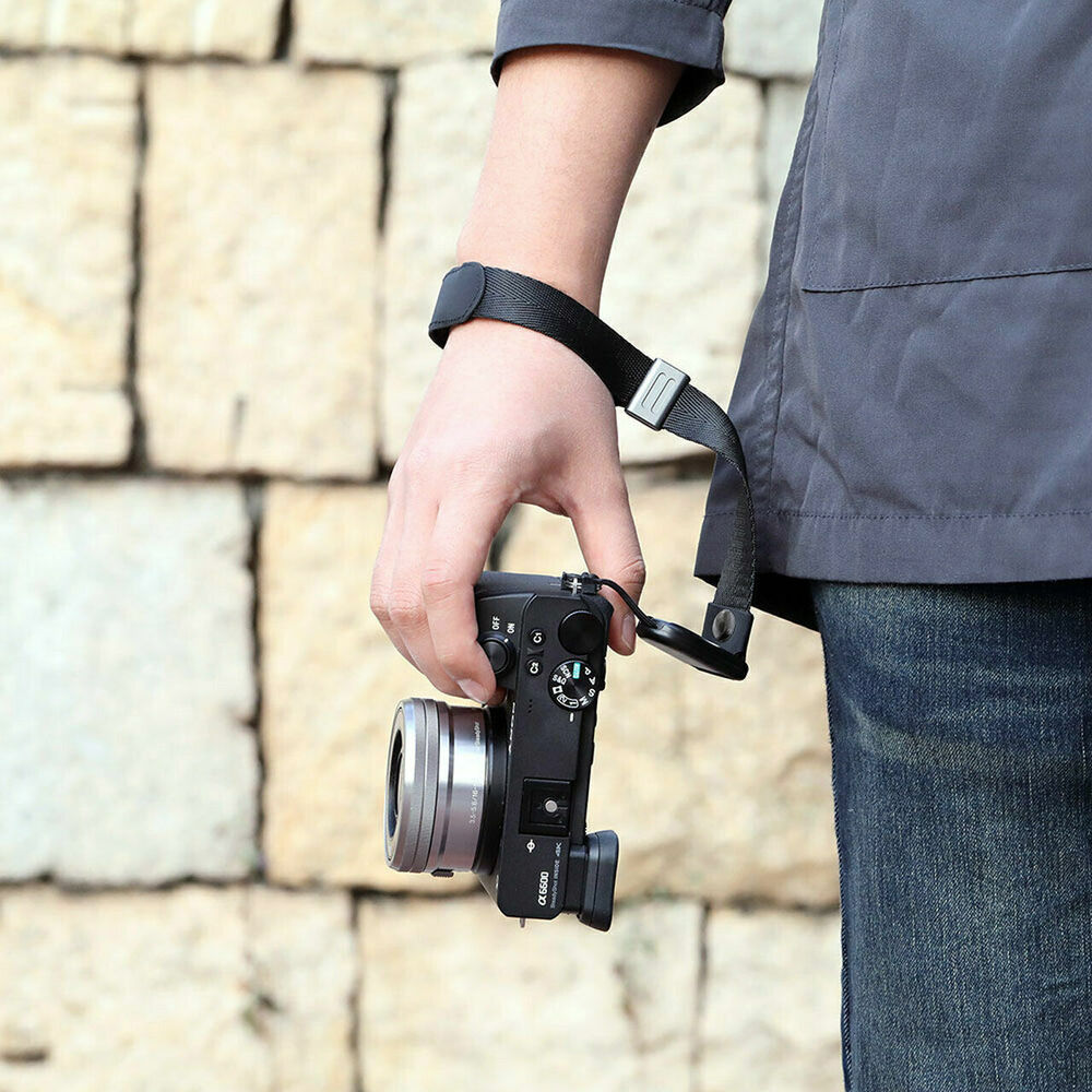 SmallRig Camera Adjustable Wrist Safety Hand Strap for Sony, Fujifilm and Canon