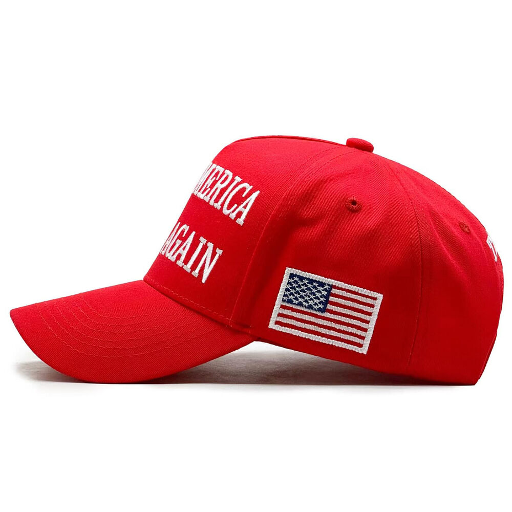 USA MAGA Make America Great Again Hat Donald-Trump Caps Outdoor Red