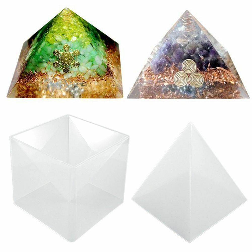 Pyramid Resin Mold Set Large Silicone Pyramid Molds Jewelry Making Craft Mould