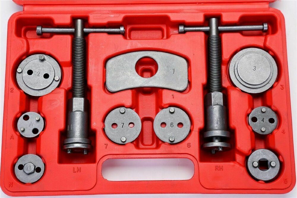 Set(27pc) Universal Disc Brake Caliper Piston Wind Back Tool Kit For Cars Rewind