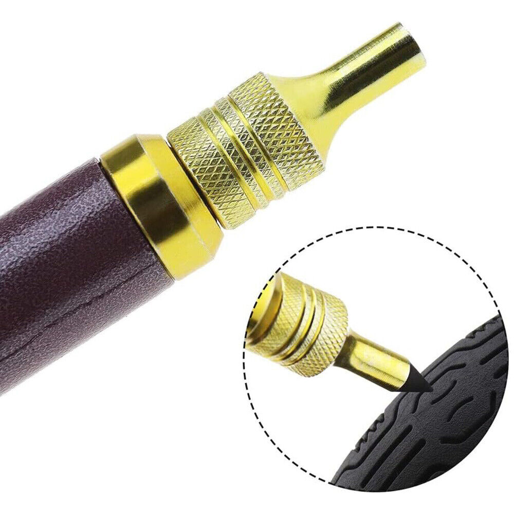 1 set Tubeless Tire Wheel Tyre Repair Kit Mushroom Plugs Vacuum Gun Probe Motorcycle