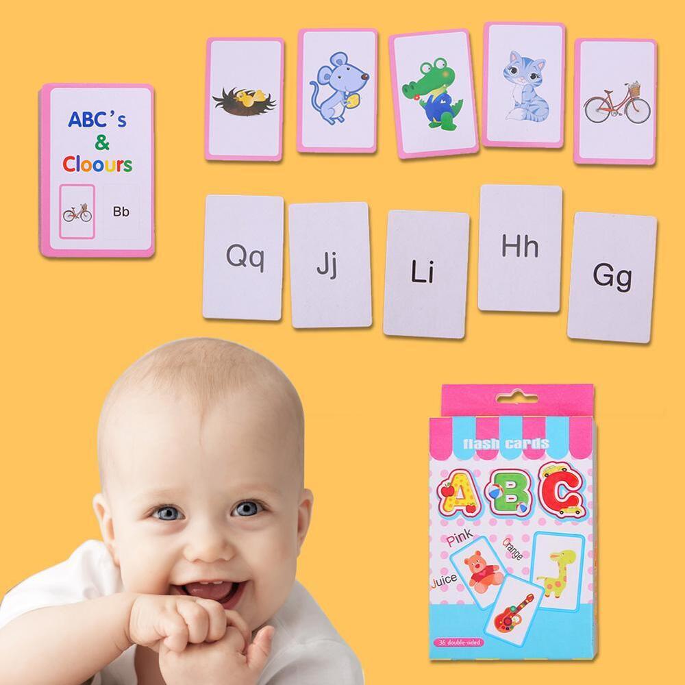 OZ ABC English Alphabet Card 123 Writing Card Kids Literacy Educational Toys