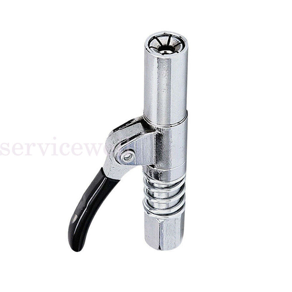 Heavy-Duty Quick Release Grease Gun Coupler NPTI/8 10000PSI Grease Coupler