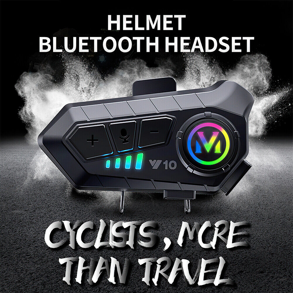 Wireless Motorbike Motorcycle Helmet Bluetooth Headset Interphone