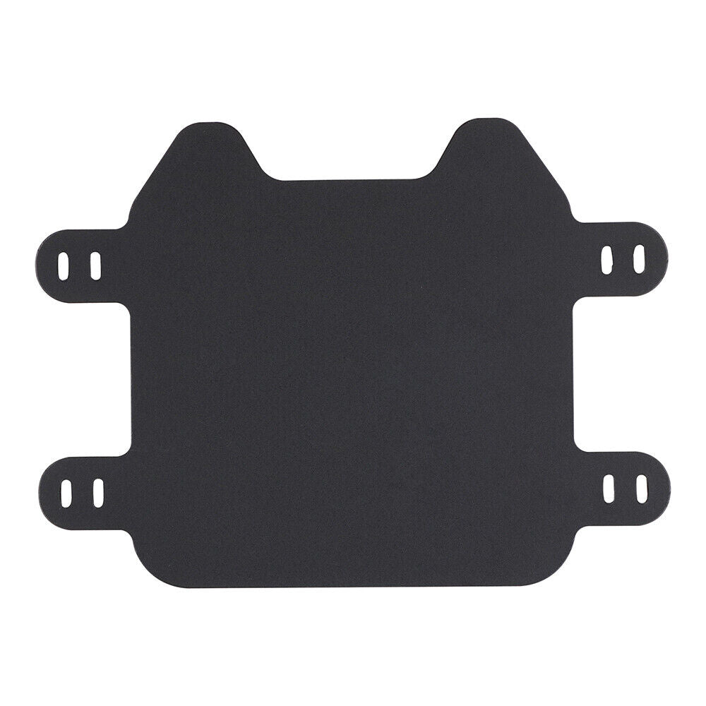 Front Number Plate Cover Tag For Sur-Ron X/S Motorcycle Dirt Bike Plastic Black