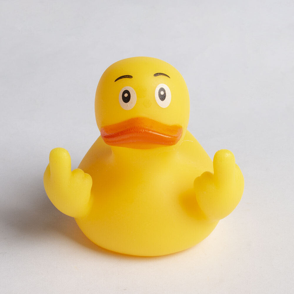 Funny Middle Finger Ducks Unique Middle Finger Ducks Figurines Prank Gift