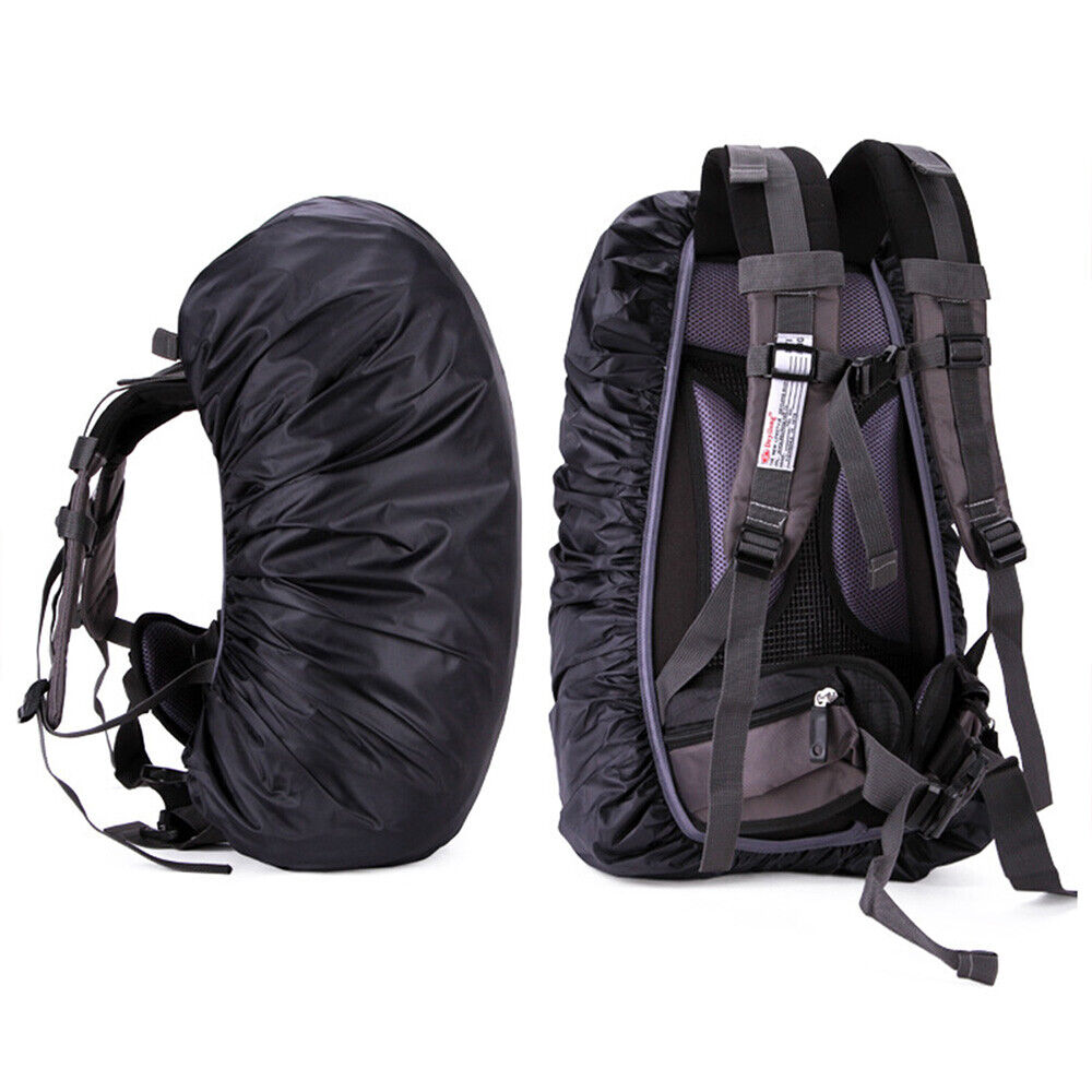 2PCS Travel Backpack Rain Cover Hiking Bag WaterProof Dust Rain Outdoor Rucksack