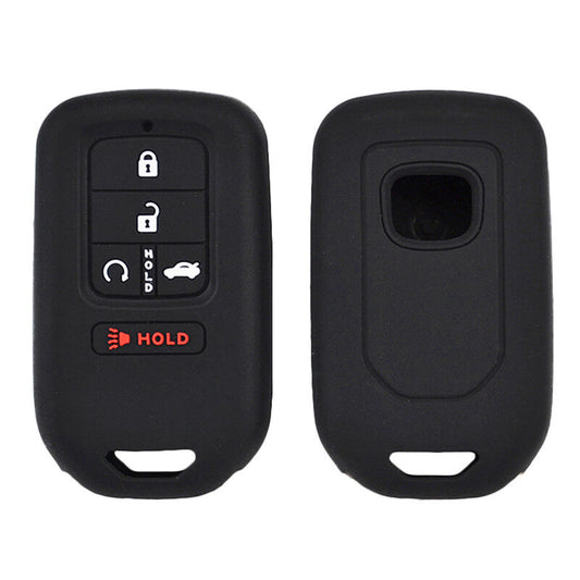 Silicone Key Case Remote Fob Cover For Honda Civic Pilot Accord CR-V Fit