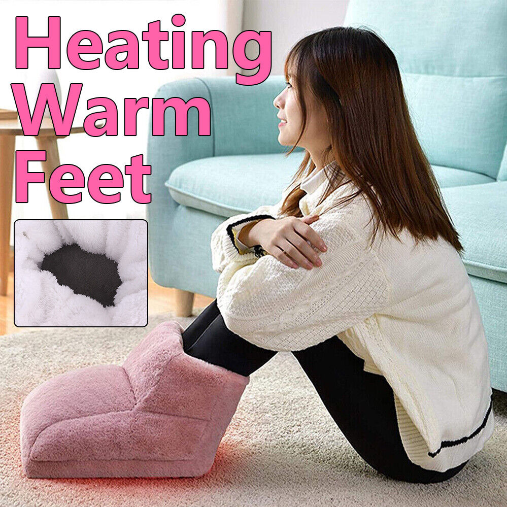 FOOT Heating COMFORT socks Heart ELECTRIC HEATED WARMER Feet Boots Slipper Tools