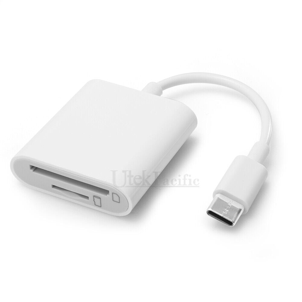 USB-C To SD Card Reader Adapter Type-C For Apple iPad Macbook iPhone 15 Samsung