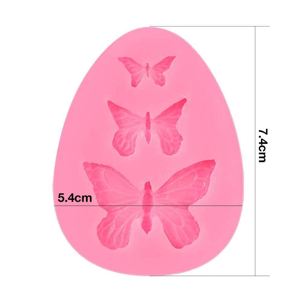 Silicone Mould Mold - Butterfly UV Resin Epoxy Casting Soap Baking DIY Craft