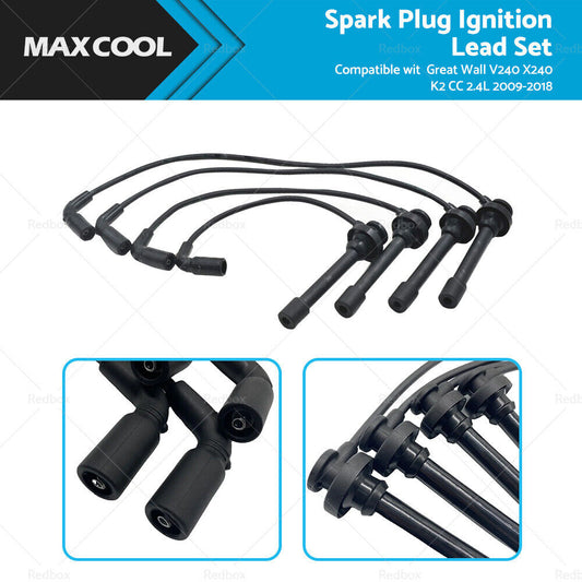 Spark Plug Ignition Lead Set Suitable For Great Wall V240 X240 K2 CC 2.4L 09-18