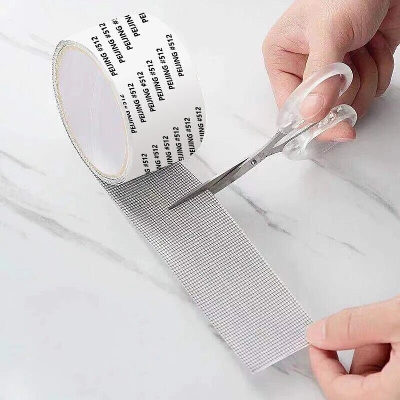 Window Door Repair Tape Fly Screen Insect Repellent Repair Tape SelfAdhesive 2M