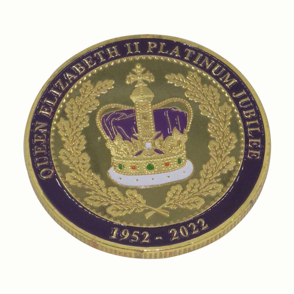 Queen Elizabeth II Platinum Jubilee Commemorative Coin Royal Collection Gift