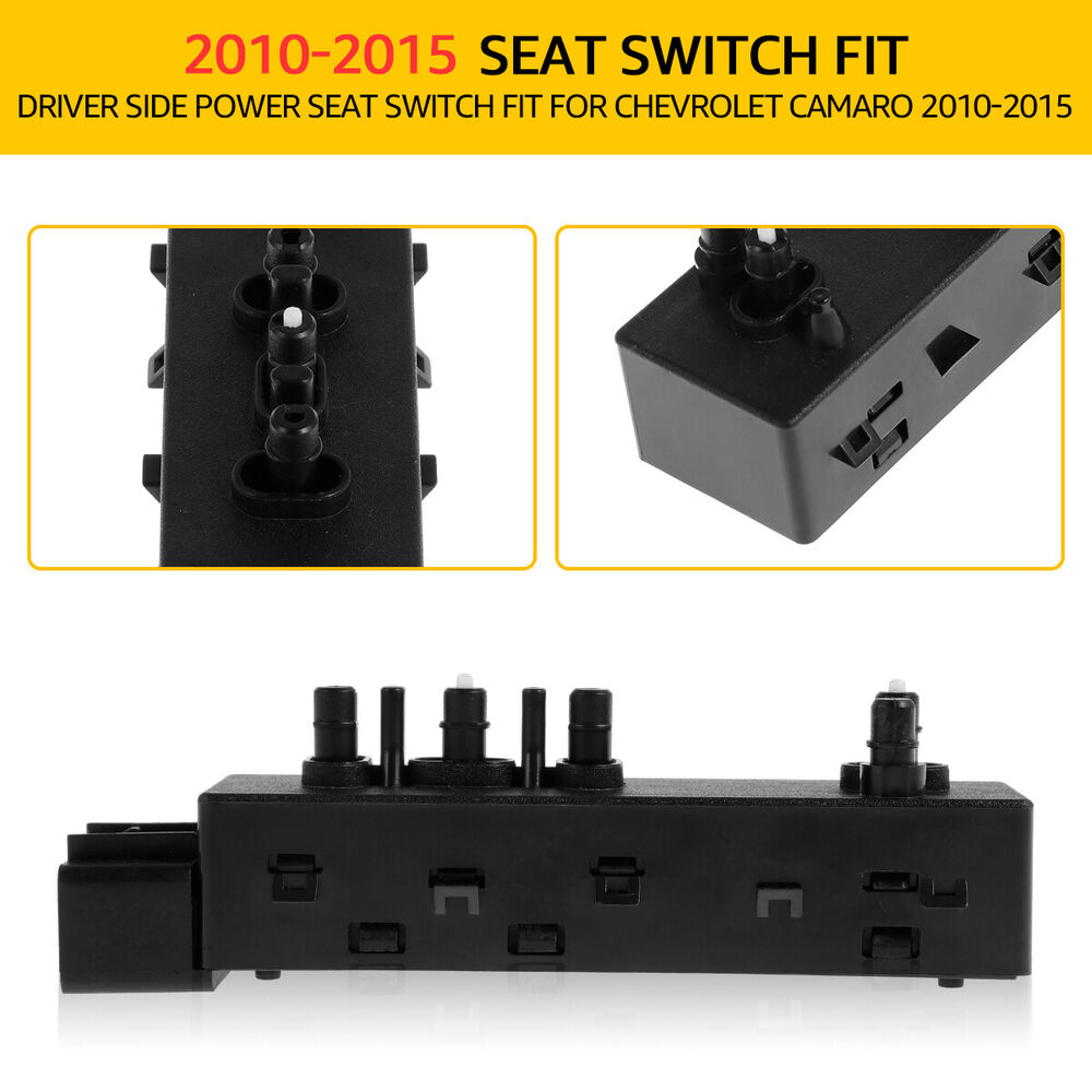 Power Seat Switch Compatible with Camaro 2010-2015 Durable Front Left pafii