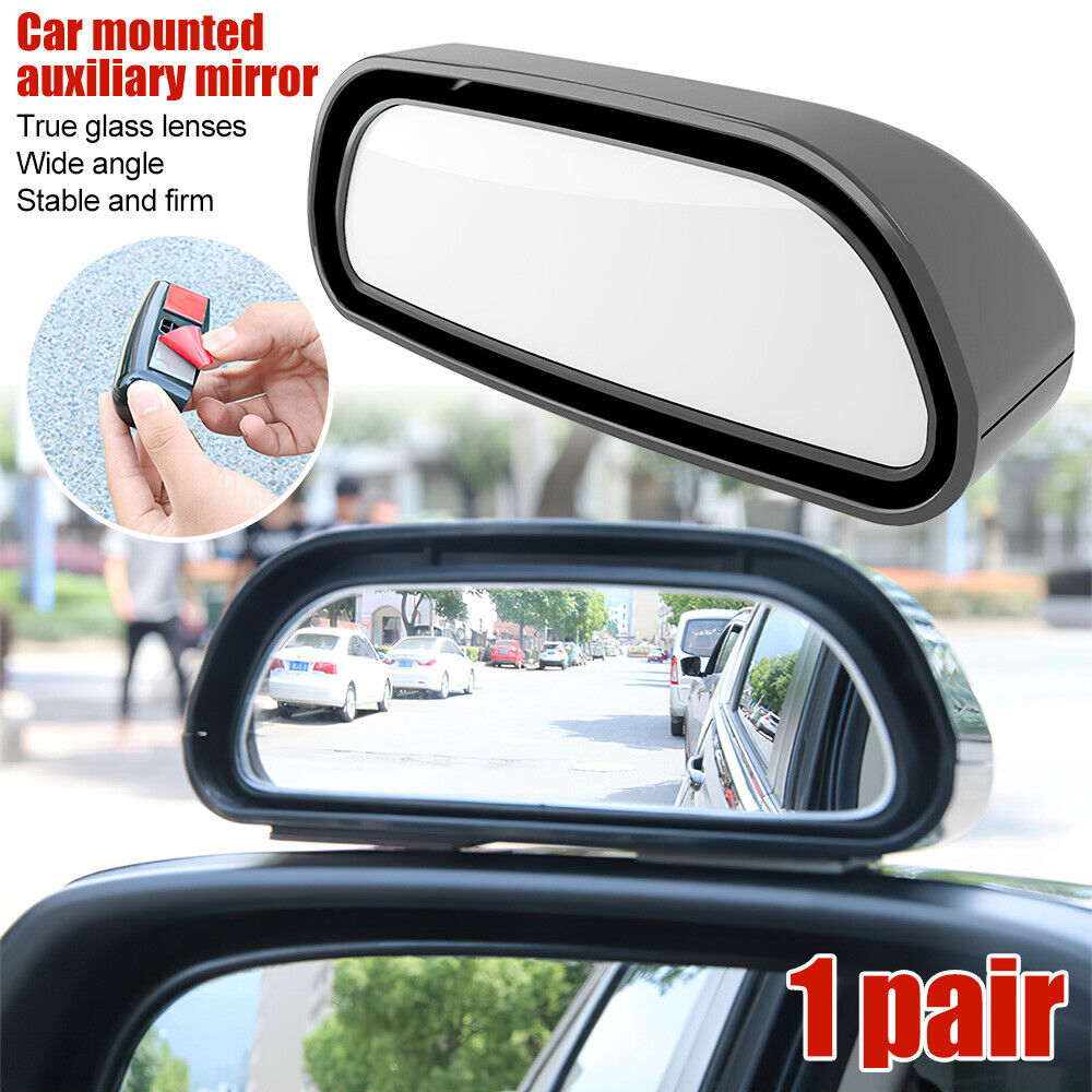 2x Adjustable Wide Angle Blind Spot Mirror for Driving Parking Safety Universal