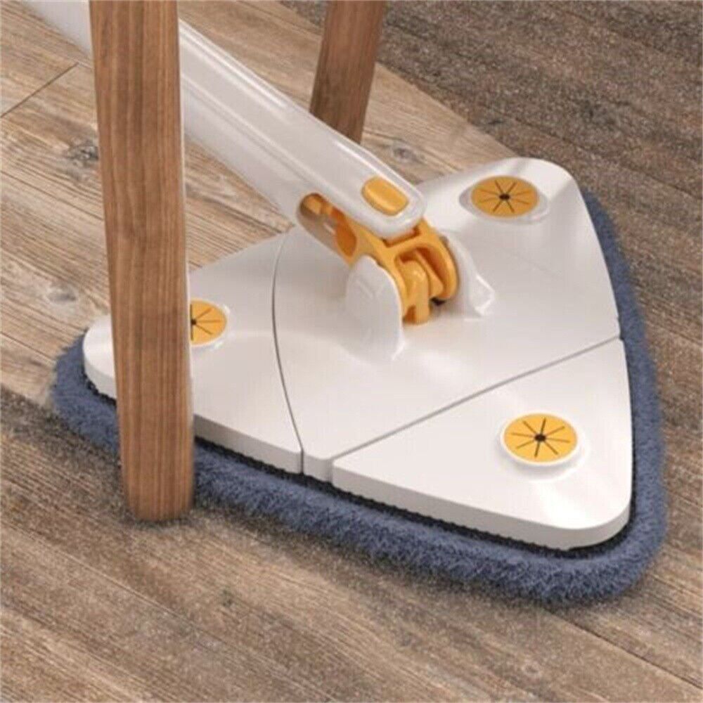 360 Rotatable Adjustable Triangle Lazy Cleaning Mop Multifunctional Wet & Dry