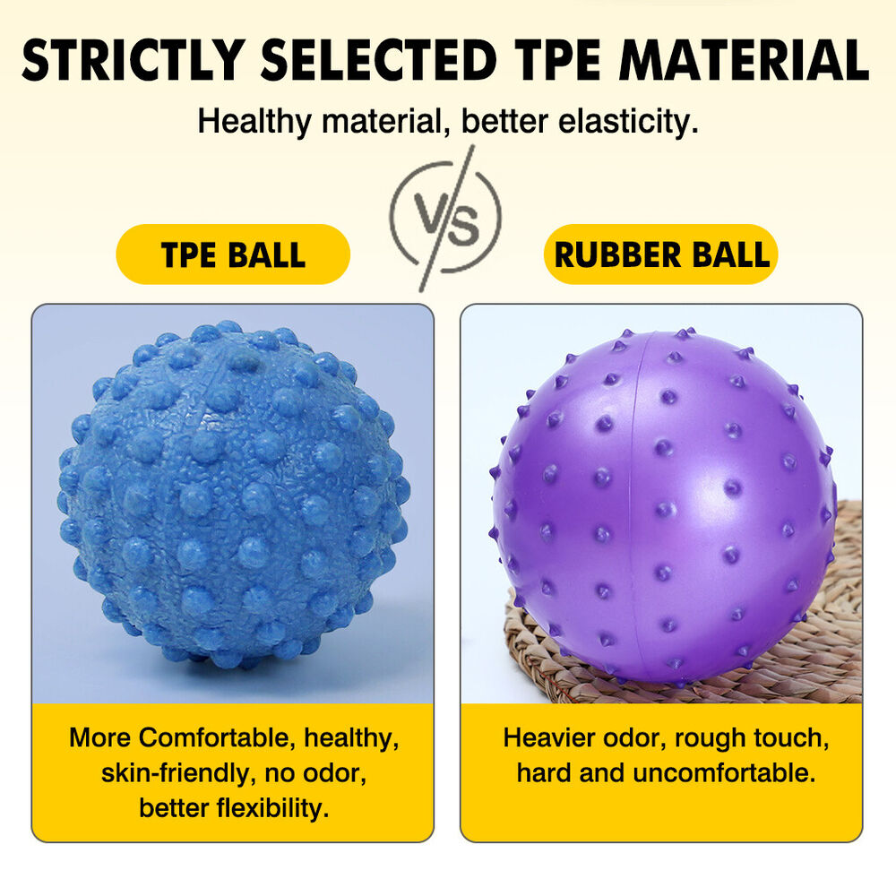 Trigger Point Massage Ball for deep Tissue Release Spiky Balls Pain Relief