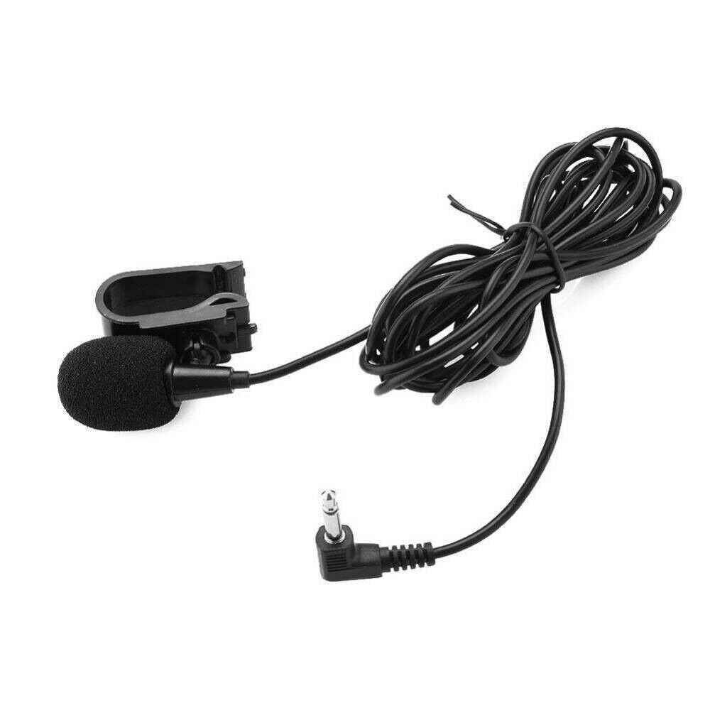 3.5mm Jack Plug head unit Audio Microphone / Mic for PC Car Stereo Bluetooth