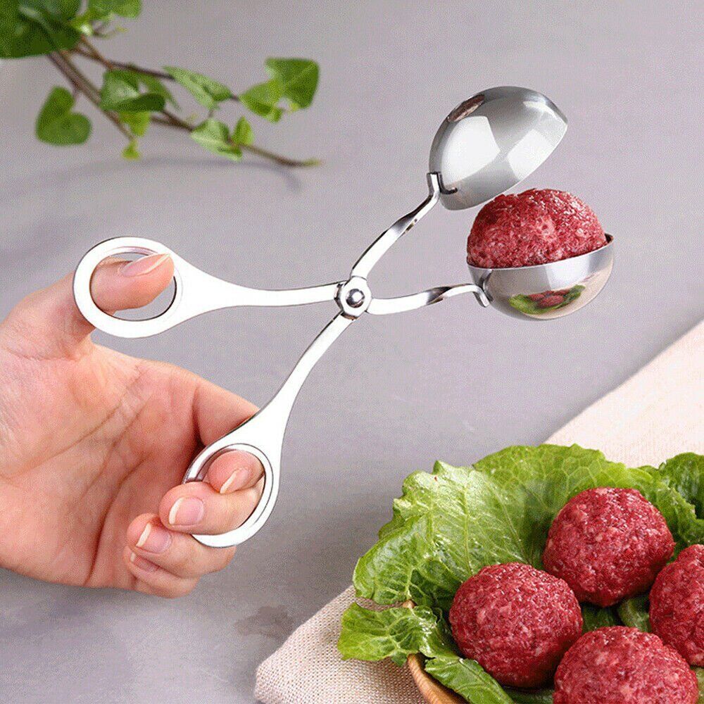 Meatball Maker Meat Baller Non Sticky Spoon thick Kitchen Stainless Steel Tool