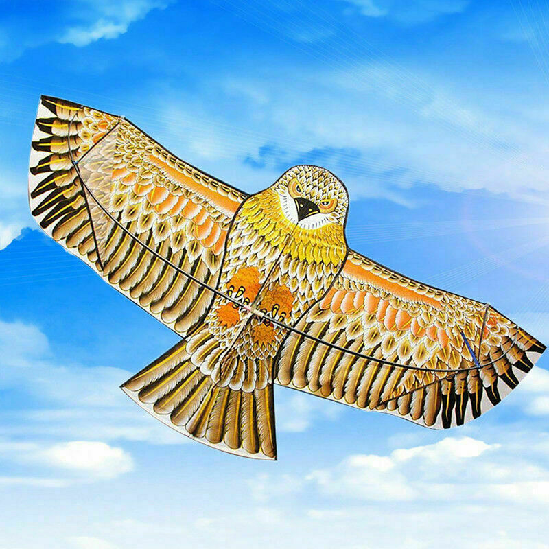 3D Flying Large Eagle Bird Kite Family Kids Outdoor Toy Sports Gift S5H2