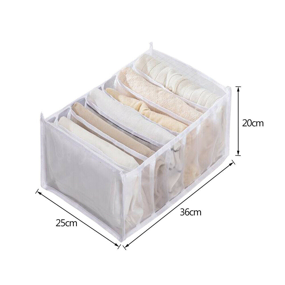 Folding Drawer Organizer Clothes Box T-shirt Leggings Jeans Closet/Storage Box