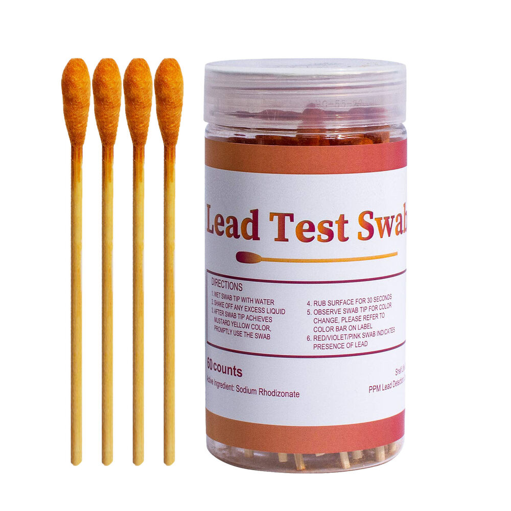 30Pcs Test Swabs Lead Paint Test Kit Instant Lead Test Kit Quick Results