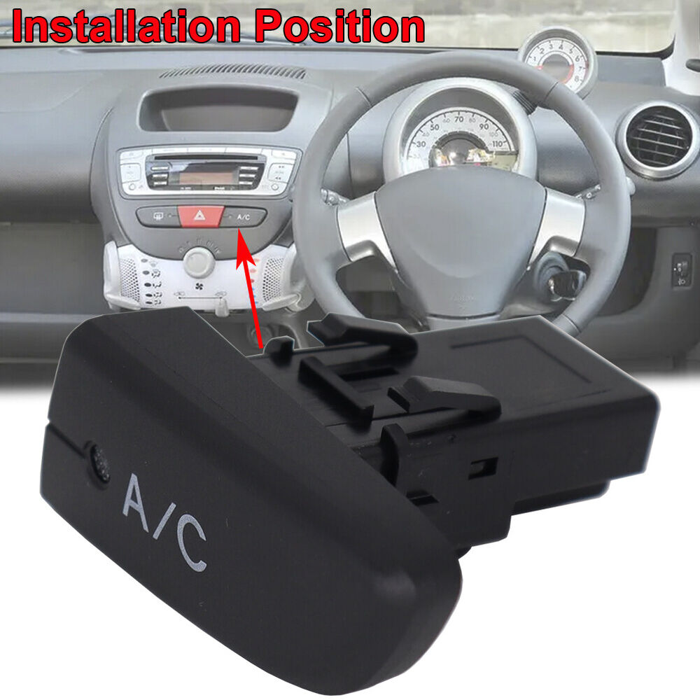 6554 KX A/C Air Control Switch Button For Toyota Aygo Mk1 Citroen C1 Peugeot 107