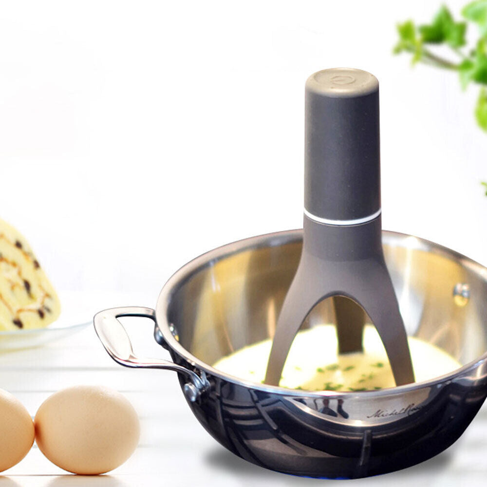 Automatic Triangle Food Egg Stirrer Kitchen Cooking Sauce Stir Mixer Whisk Stirr