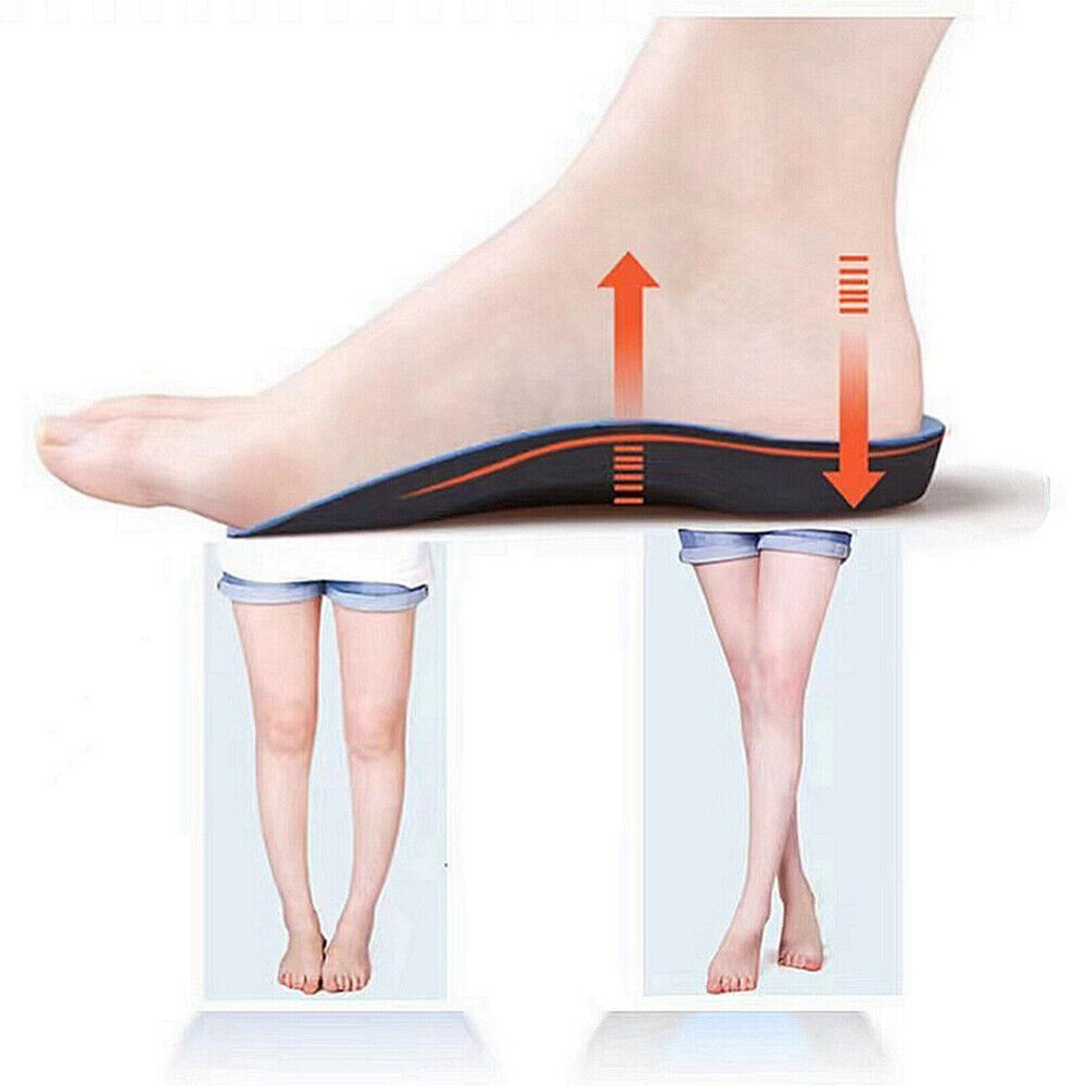 Orthotic Arch Support Insoles For Plantar Fasciitis Fallen Arches Flat Feet 3/4